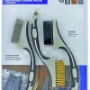 Castorama 3 Mini-brosses à Main Tivolys : Fil Acier, Fil Laiton, Fil Nylon vente pas cher en ligne 5