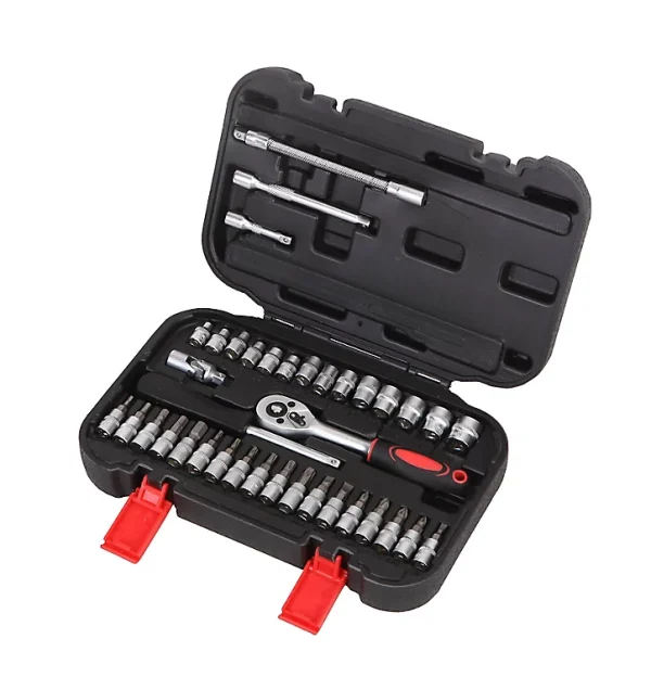 de garantie authentique Castorama Coffret à Douilles Standard 1/4″ – 38 Pièces 1