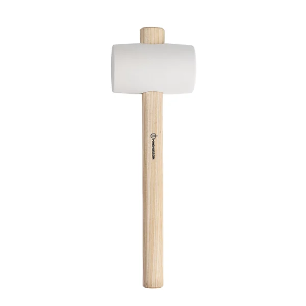 dernière tendance Castorama Maillet Caoutchouc à Poignée Magnusson 453g Blanc 1