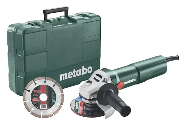 livraison la plus rapide Castorama Meuleuse D’angle Metabo W 1100-125 Set, 1100W ø125 Mm 1