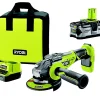 Castorama Meuleuse D’angle Ryobi ONE+ R18AG7-140S Brushless 125 Mm 18V – 4Ah Neuve avec étiquette 7