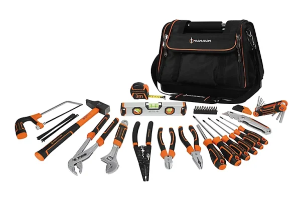 Couleurs variées Castorama Sac à Outils Magnusson 45 Pièces 1