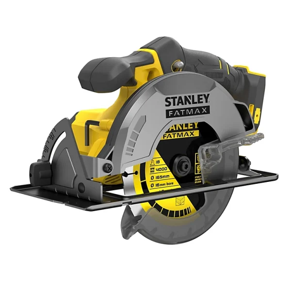 jusqu'à Castorama Scie Circulaire Sans Fil Stanley Fatmax SFMCS500B Gamme V20 18V 165 Mm + Coffret DCS391NT (sans Batterie) 1