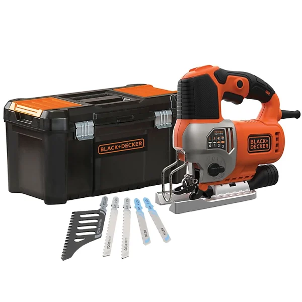 Castorama Scie Sauteuse Filaire Black+Decker BES610KA5 650W grande marque pas cher 1